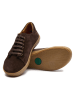 Comfortfusse Leren sneakers "Ozi" bruin