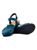 Comfortfusse Leren enkelsandalen donkerblauw