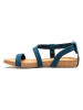 Comfortfusse Leren sandalen donkerblauw
