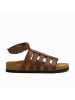 Comfortfusse Leren sandalen "Ares" bruin