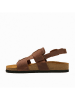 Comfortfusse Leder-Sandalen "Likya" in Braun