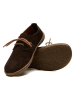 Comfortfusse Leder-Schnürschuhe "Terra" in Braun