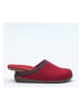 Comfortfusse Wollen pantoffels "Scoti" rood