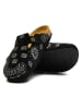 Comfortfusse Leren clogs "Folk Capri" zwart
