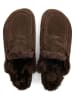 Comfortfusse Skórzane chodaki w kolorze brązowym