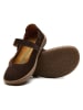 Comfortfusse Leren ballerina's "Jeylo" bruin