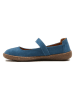 Comfortfusse Leder-Ballerinas "Jeylo" in Blau