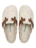 Comfortfusse Woll-Hausschuhe in Beige