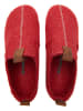 Comfortfusse Pantoffels rood