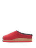 Comfortfusse Woll-Hausschuhe in Rot