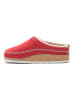 Comfortfusse Woll-Hausschuhe in Rot