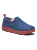 Comfortfusse Pantoffels blauw