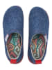 Comfortfusse Hausschuhe in Blau