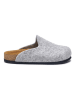 Comfortfusse Wollen pantoffels grijs