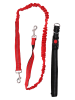 Edco Hondenhardlooplijn rood - (L)160-190 cm