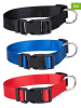 Edco 3er-Set: Hundehalsband in Bunt - (Überraschungsprodukt)