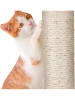 Edco Kattenkrabpaal grijs/crème - (B)33 x (H)50 x (D)29 cm