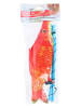 Edco 2-delige set: kattenspeelgoed "Dancing fish" oranje/geel - (L)30 x (B)23 cm