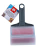 Edco Waschbarer Fusselroller in Rot/ Grau