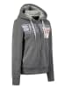 Geographical Norway Sweatjacke "Gwen" in Grau