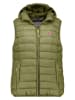 Geographical Norway Doorgestikte bodywarmer "Vatikolor" olijfgroen