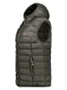 Geographical Norway Doorgestikte bodywarmer "Vatikolor" kaki