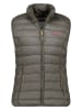 Geographical Norway Doorgestikte bodywarmer "Vatikolor" kaki
