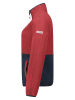 Geographical Norway Fleece trui "Touki" bordeaux/donkerblauw