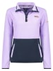 Geographical Norway Fleece trui "Touki" lila/donkerblauw