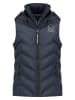 Geographical Norway Kamizelka pikowana "Valor" w kolorze granatowym