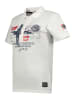 Geographical Norway Koszulka polo "Kerry" w kolorze białym