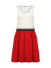 Geographical Norway Kleid "Jodia" in Weiß/ Rot