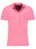 Geographical Norway Koszulka polo "Kars" w kolorze różowym
