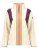 Geographical Norway Fleecejacke "Uriel" in Creme/ Lila/ Orange