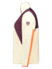 Geographical Norway Fleecejacke "Uriel" in Creme/ Lila/ Orange