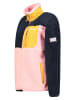 Geographical Norway Fleecejacke "Talexa" in Dunkelblau/ Rosa/ Orange