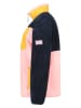 Geographical Norway Fleecejacke "Talexa" in Dunkelblau/ Rosa/ Orange
