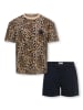 KIDS ONLY Pyjama "Rila" lichtbruin/zwart