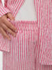 Vero Moda Girl Hose "Annie" in Pink/ Weiß