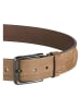 Camel Active Leren riem lichtbruin