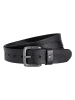 Camel Active Leder-Gürtel in Schwarz