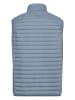 Camel Active Doorgestikte bodywarmer lichtblauw