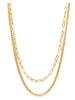 MOODE Gecoate ketting "Ornella" - (L)42 cm
