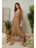 Lin Passion Leinen-Kleid in Camel