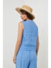 Lin Passion Lniana kamizelka w kolorze błękitnym