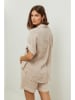 Lin Passion Leinen-Bluse in Beige