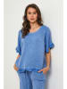 Lin Passion Bluse in Blau