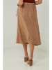 Lin Passion Lniana spódnica w kolorze jasnobrązowym