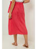 Lin Passion Linnen rok rood