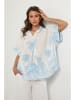 Lin Passion Hemd in Hellblau/ Creme